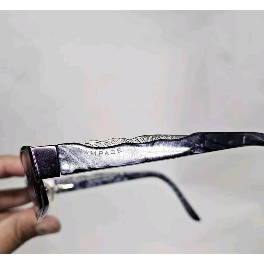RAMPAGE R181 PLUM PURPLE 51/17/135 FLEX HINGE EYEGLASSES FRAME